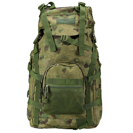 60L Camouflage Backpack For Camping Hiking Travel And Cycling