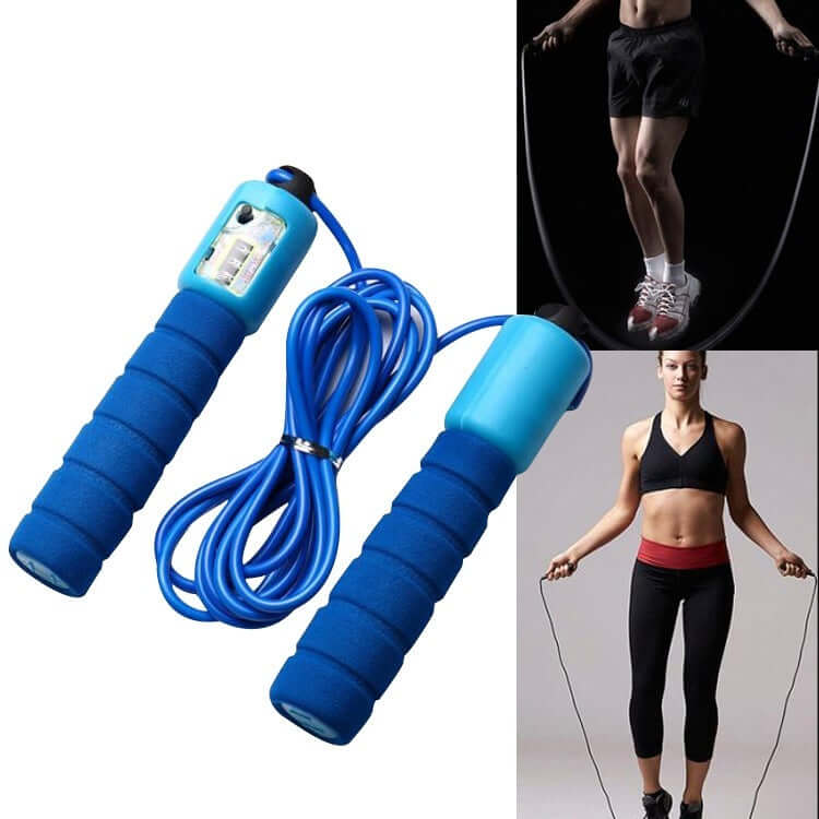 Skipping Rope With Counter Adjustable Length