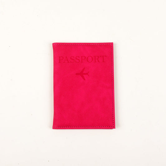 Leather Passport Protective Case With Large Capacity