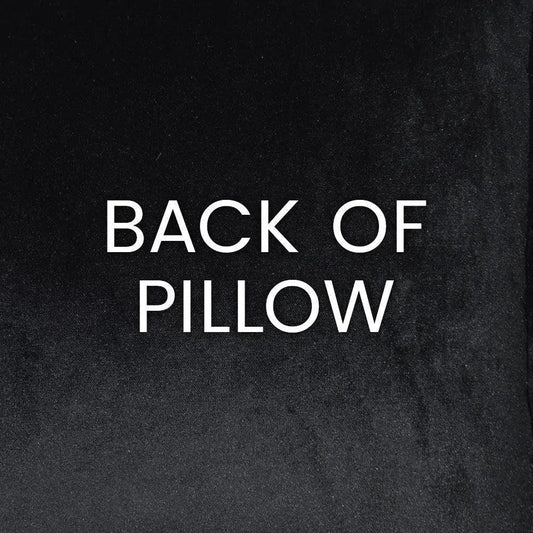 Jefferson Black Ribbon Black Large Throw Pillow Insert