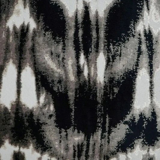 Kanoko Grey Global Black Grey Large Throw Pillow Insert