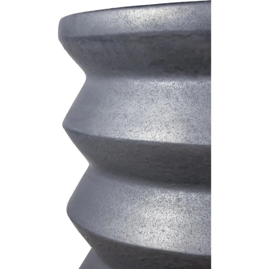 Mirage Accent Table - Grey Outdoor End Table