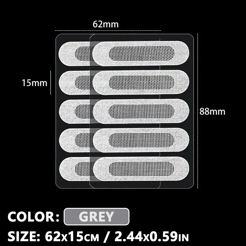 Window Mosquito Net Repair Tape Self Adhesive Window Screen Repair Patch Strong Anti-Insect Fly Mesh Broken Holes Repair