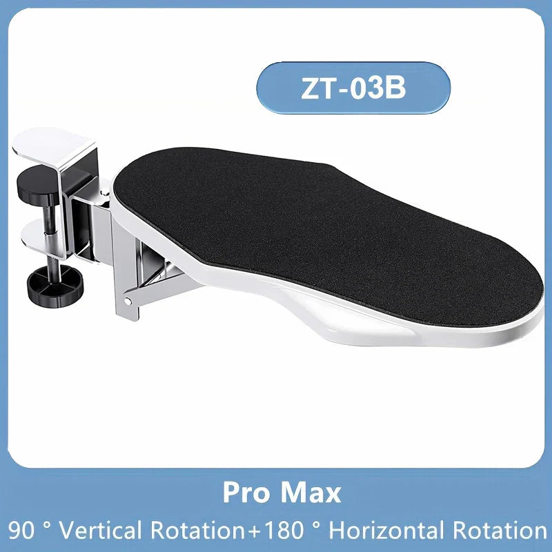 1 PC Computer Arm Support Bracket Suitable for Office Desk Adjusted To Rotate Wrist Support Bracket Extension Tray for Home Use