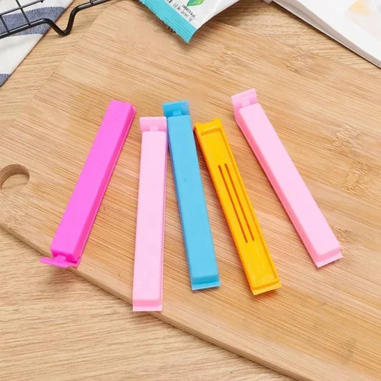 5/10/20PCS Portable Kitchen Food Snack Seal Sealing Bag Clips Sealer Clamp Plastic Tool Kitchen Accessories Kitchen items