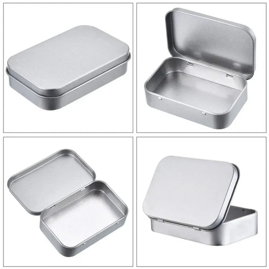 Mini Iron Box Storage Box Small Metal Jewelry Key Coin Metal Box Wedding Candy Storage Can Tobacco Small Iron Box