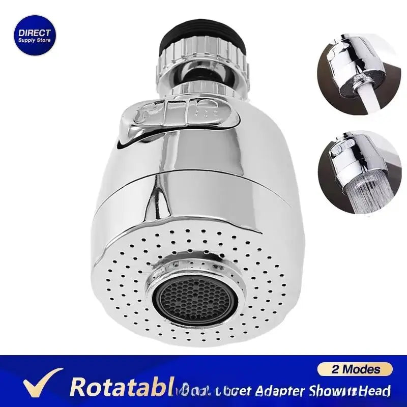 2/3 Modes Sink Faucet 360 Degree Rotation Filter Extension Tube Shower Water Saving Tap Universal Kitchen Gadgets Accessories