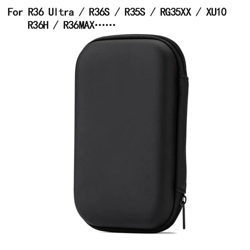 TOFON Transparent protective case For R36 Ultra game console storage bag EVA shell resistant scratch resistant screen film