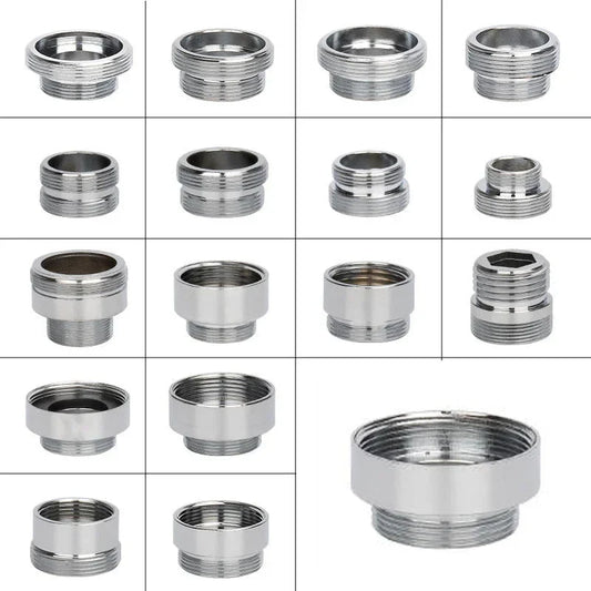 1Pcs Lots M22 to M20 M18 M28 Thread Stainless Steel Connectors Faucet Joints Kitchen Water Tap Adapter Water Purifier Accessory
