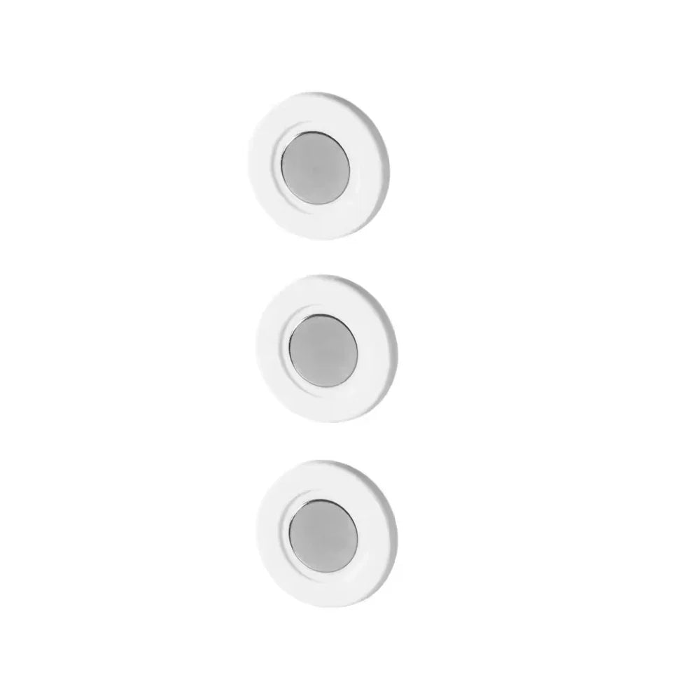 3-24pcs Magnetic Remote Control Holder Air Conditioning Remote Control Wall Storage Magnetic Hook Non Perforated Magnetic Buckle