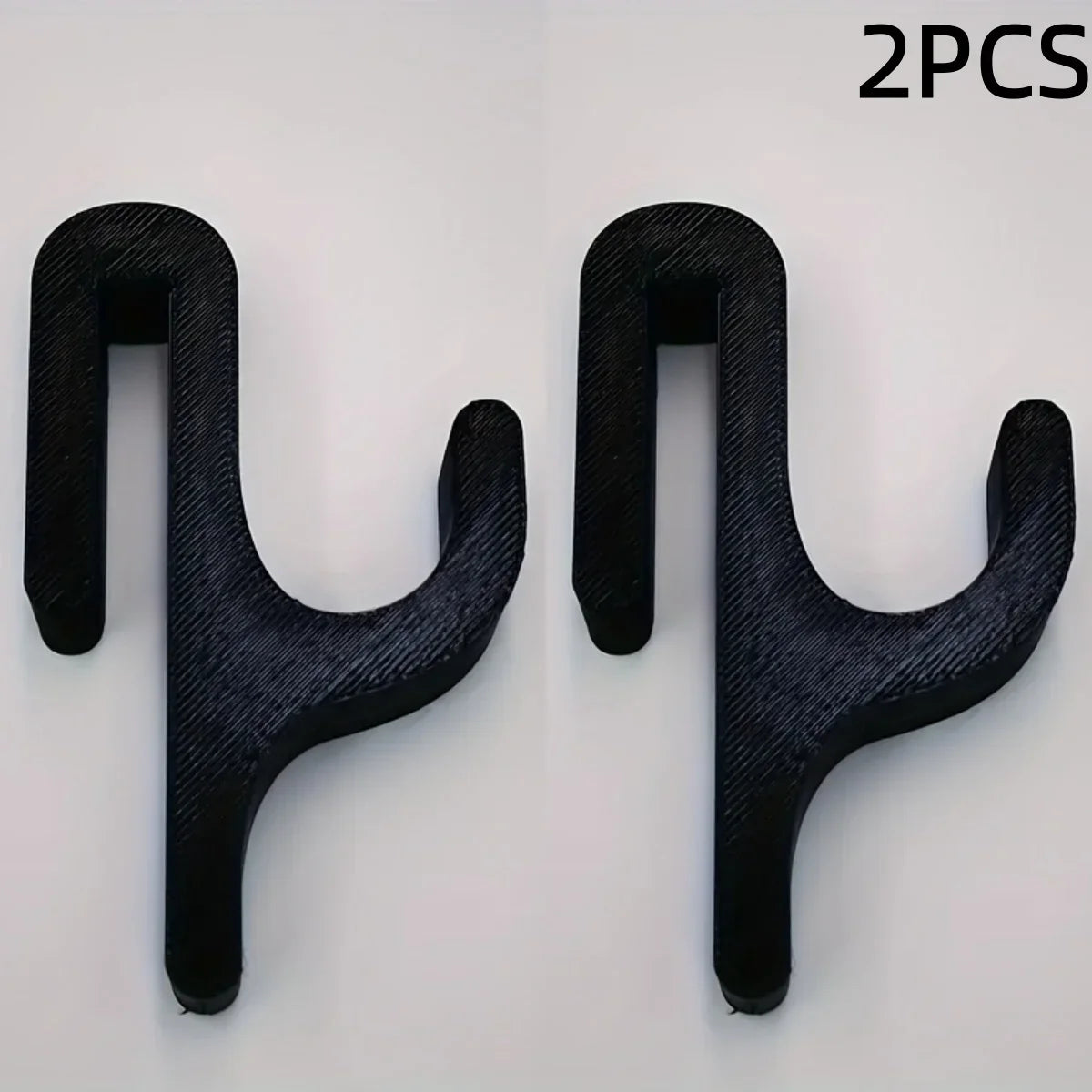 New Modern Plastic Shower Hook Suitable for 8mm Glass Doors Bathroom Organizer, Towels and Clothes Holder Bathroom Accessories