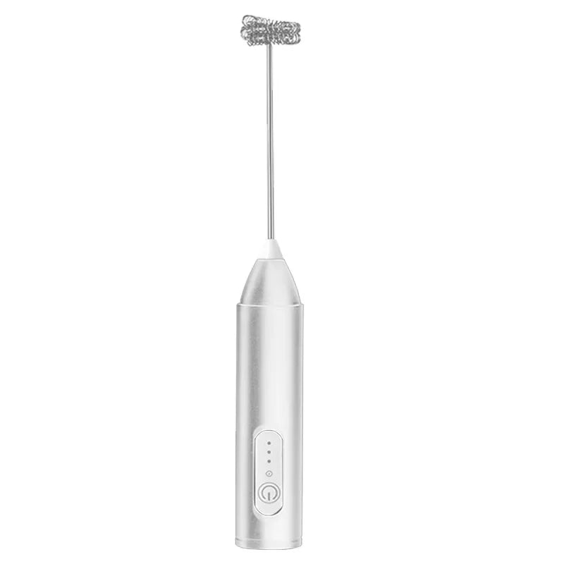 Wireless Milk Frothers Electric Handheld Blender Electrical Mini Coffee Maker Whisk Mixer With USB For Coffee Cappuccino Cream