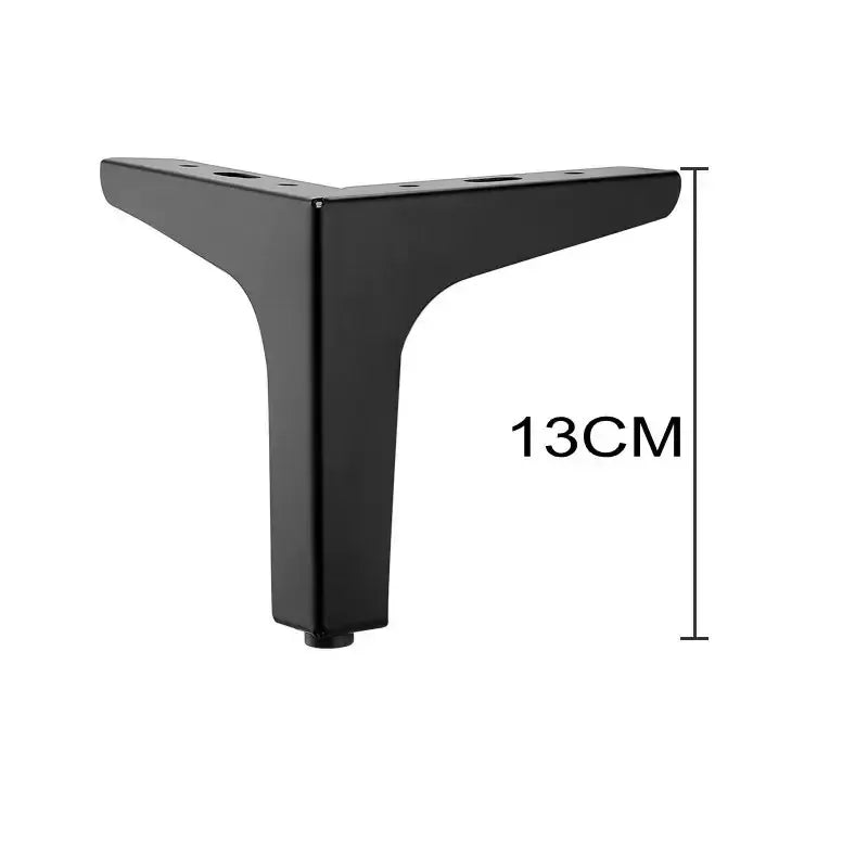 4Only gold black metal furniture legs included:Modern Minimalist Style,Suitable for Sofa/Cabinet/Table Heightening Foot Pads