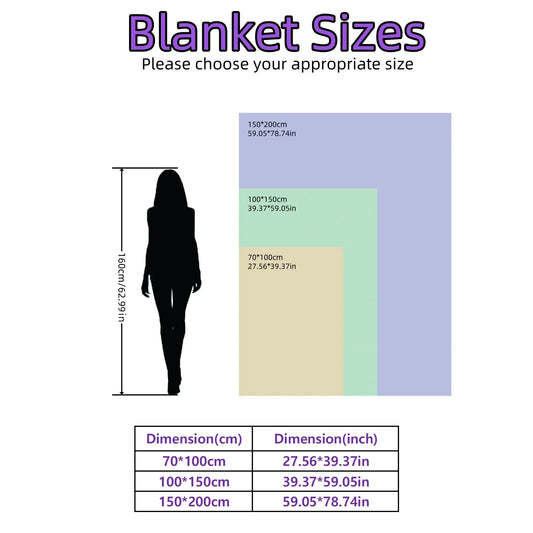 ltra-Soft 3D Plush 1pc Luxurious Fleece Blanket - Dense Weave for Exceptional Warmth, Cozy Flannel Throw