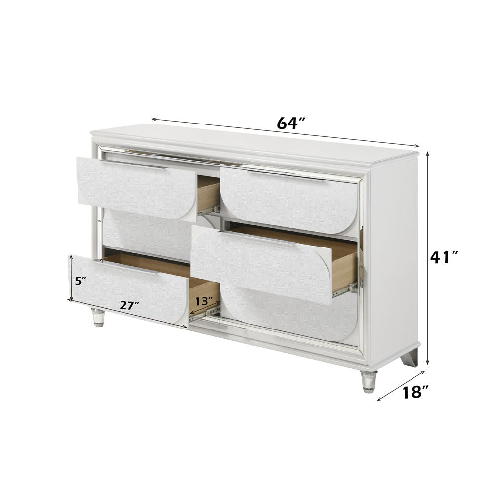 Tarian - Dresser - Pearl White