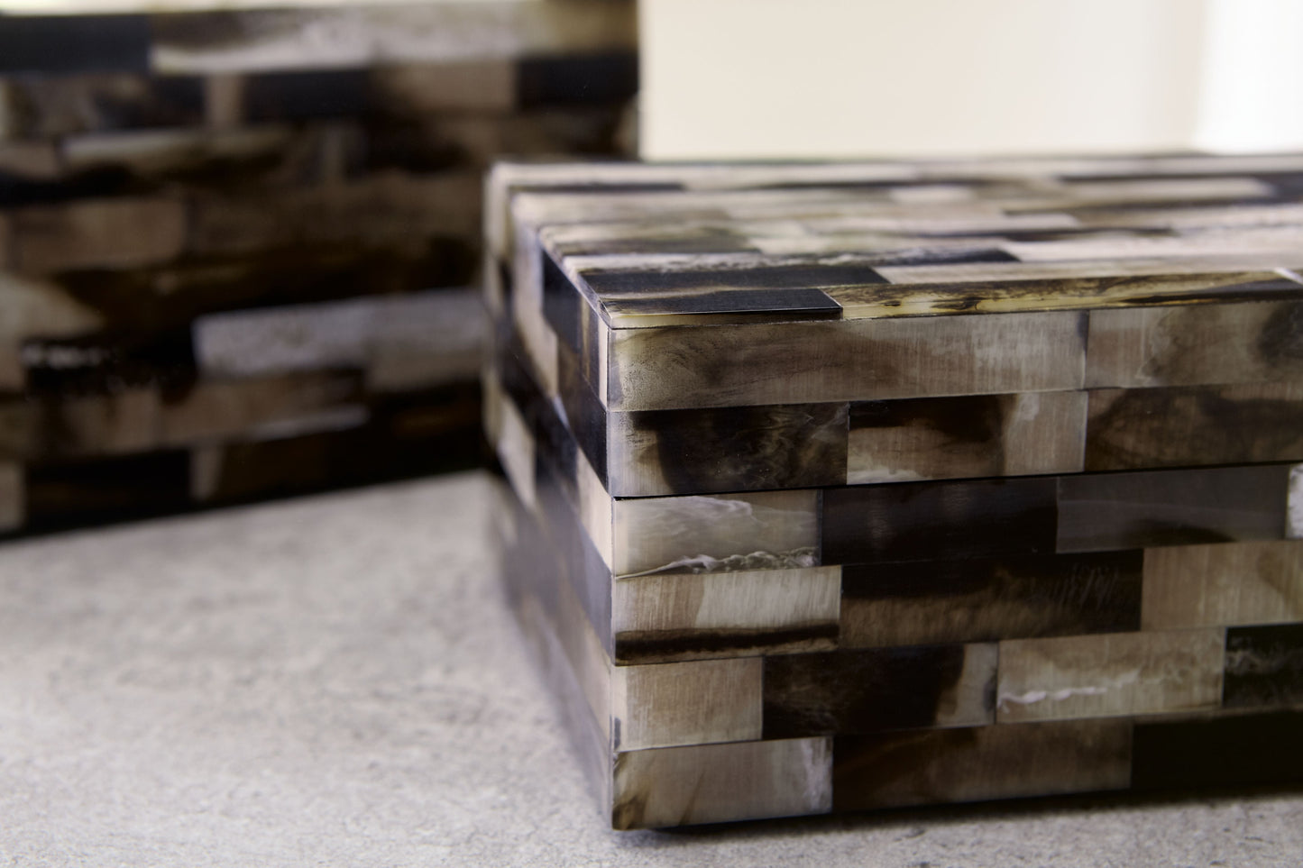 Ellford - Box Set (Set of 2) - Black / Brown / Cream