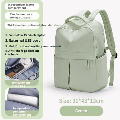 Women's Travel Computer Short Trip Lightweight Backpack