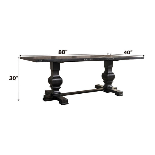 Morland - Dining Table - Vintage Black