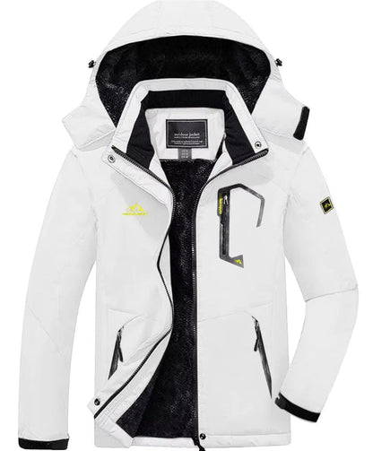 New Autumn And Winter Thickening Thermal And Windproof Waterproof Hooded Men's Jacket