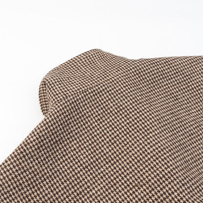 Women's Fashionable Simple All-Match Plaid Coat