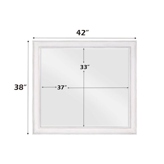 Katia - Mirror - Rustic Gray & Weathered White