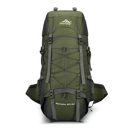 New Outdoor Mountaineering Bag For Men 65L Large Capacity Lightweight Waterproof Professional Hiking Camping Backpack For Women