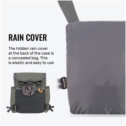 Outdoor Hunting Telescope Bag Adjustable Binoculars Chest Pack Camouflage