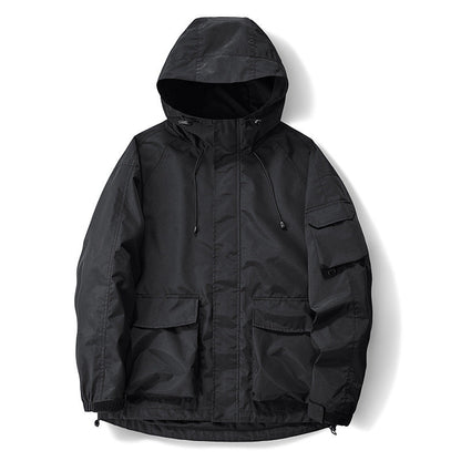 Spring And Autumn Waterproof Wind-resist Tool Shell Jacket
