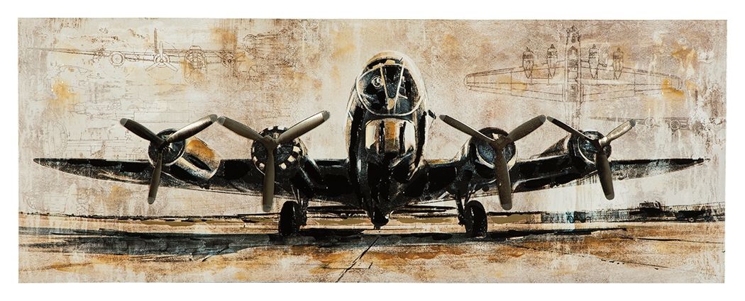 Kalene - Wall Art - Brown / Black