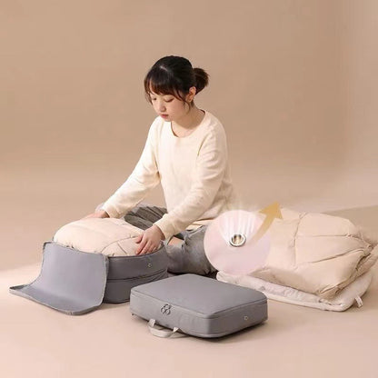 Travel Portable Large Capacity Waterproof Down Jacket Storage Bag