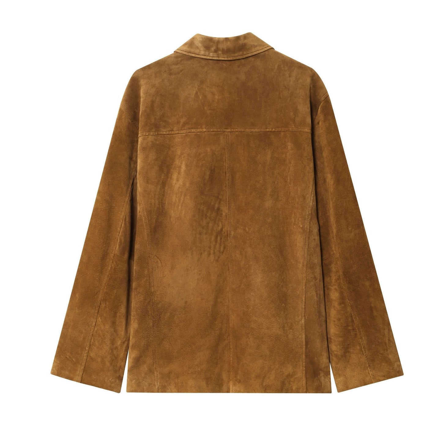 Retro British-style Womens Clothing Suede Jacket