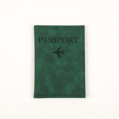 Leather Passport Protective Case With Large Capacity