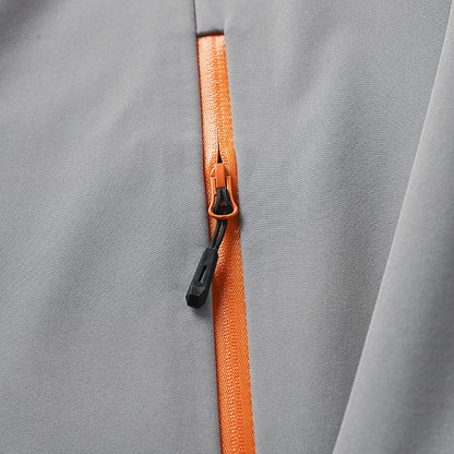Windproof Waterproof Hooded Soft Shell Charge Jacket Coat
