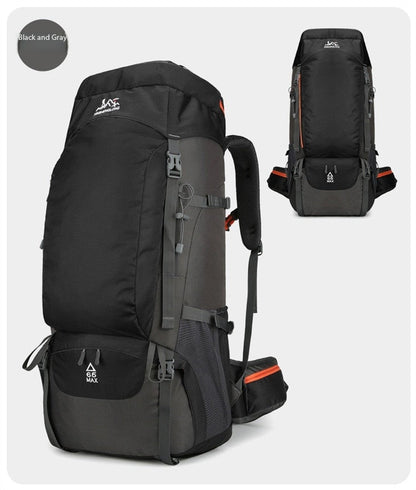 New Outdoor Mountaineering Bag Large Capacity Lightweight Waterproof Professional Hiking Camping Backpack
