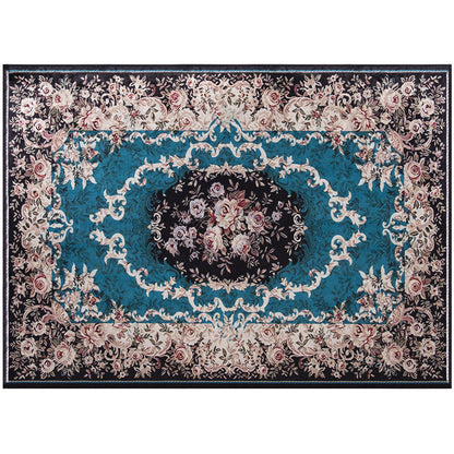 Area Rug with Non-Shedding Surface and Anti-slip Bottom