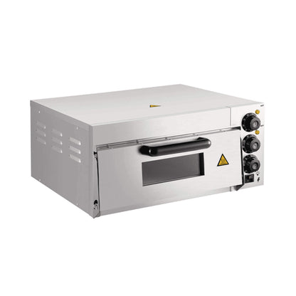14-Inch Electric Single Deck Countertop Commercial Pizza Oven (SAK92582)