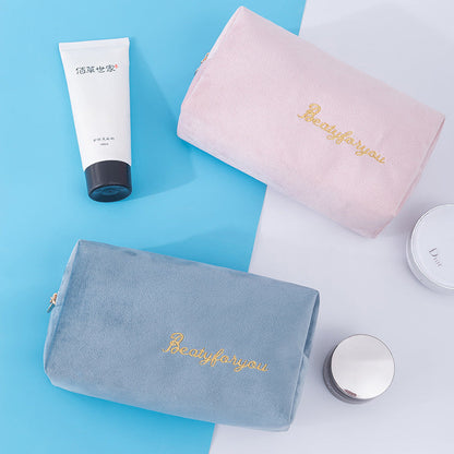 XZP Multifunction Travel Cosmetic Bag Women Makeup Bags Toiletries Organizer Solid Color Female Storage Make Up Case Necessaries