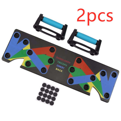 Push Up Rack Edge 9 in 1 Body Building Fitness Tools