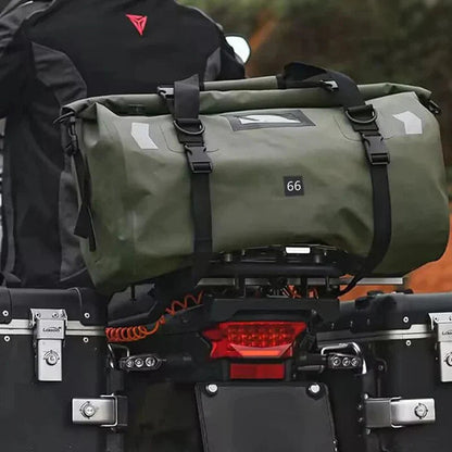 Motorcycle Large Capacity Car Travel Storage Backseat Bag