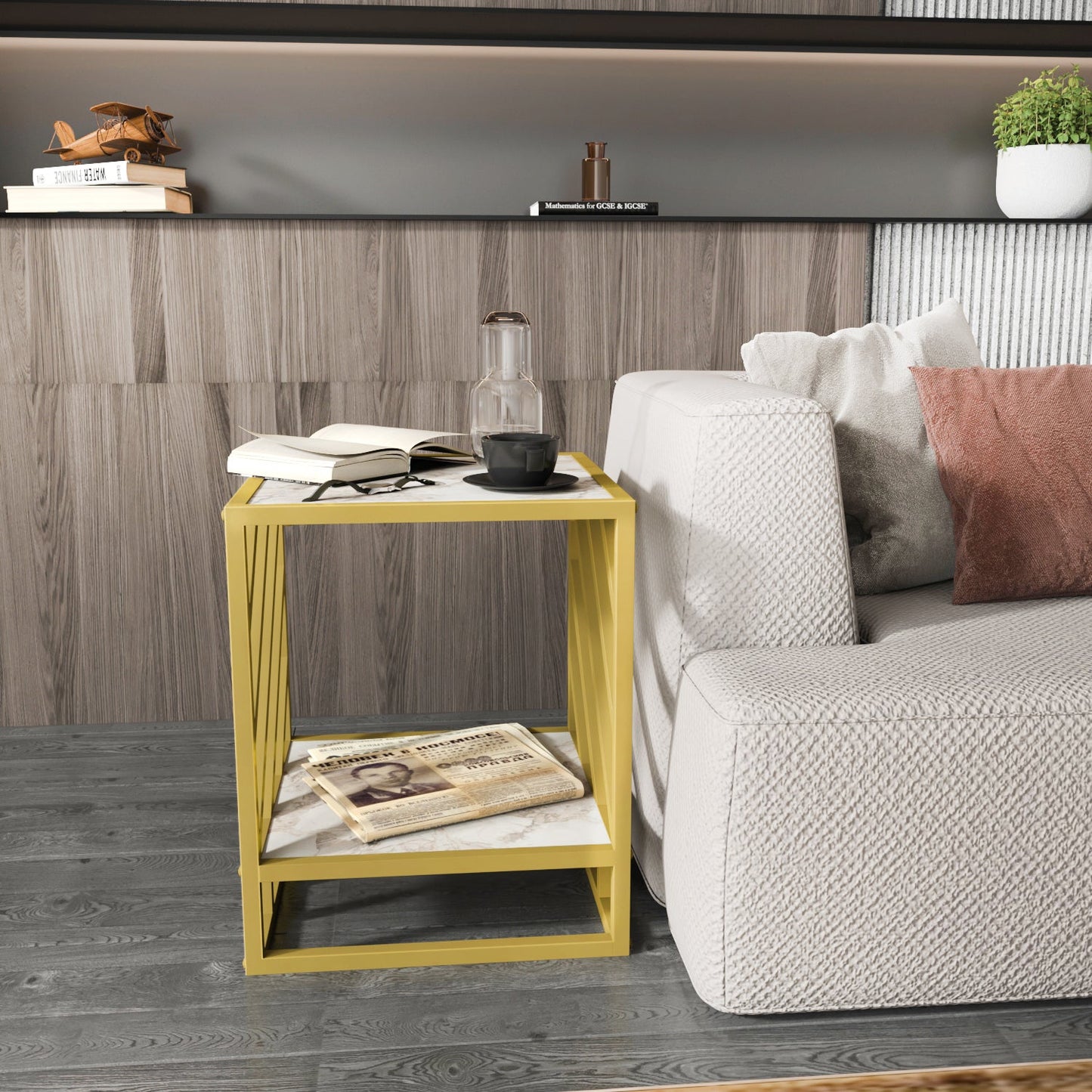 Flora & Norm Living Room Table Set