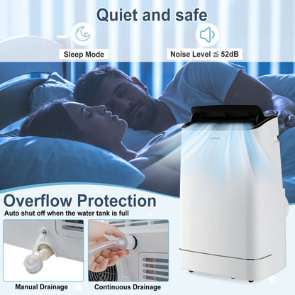 15,000 BTU Smart Portable AC with Heating