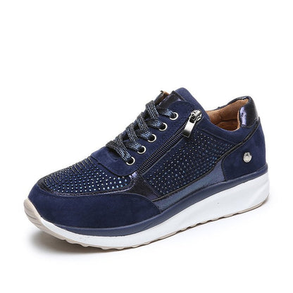 Thick-soled Daddy Shoes Women's Solid Color Casual Shoes Women's Shoes