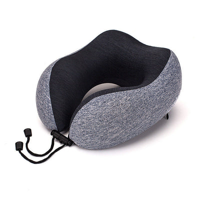 Slow Rebound Memory Foam Pillow Travel U-Shaped Pillow