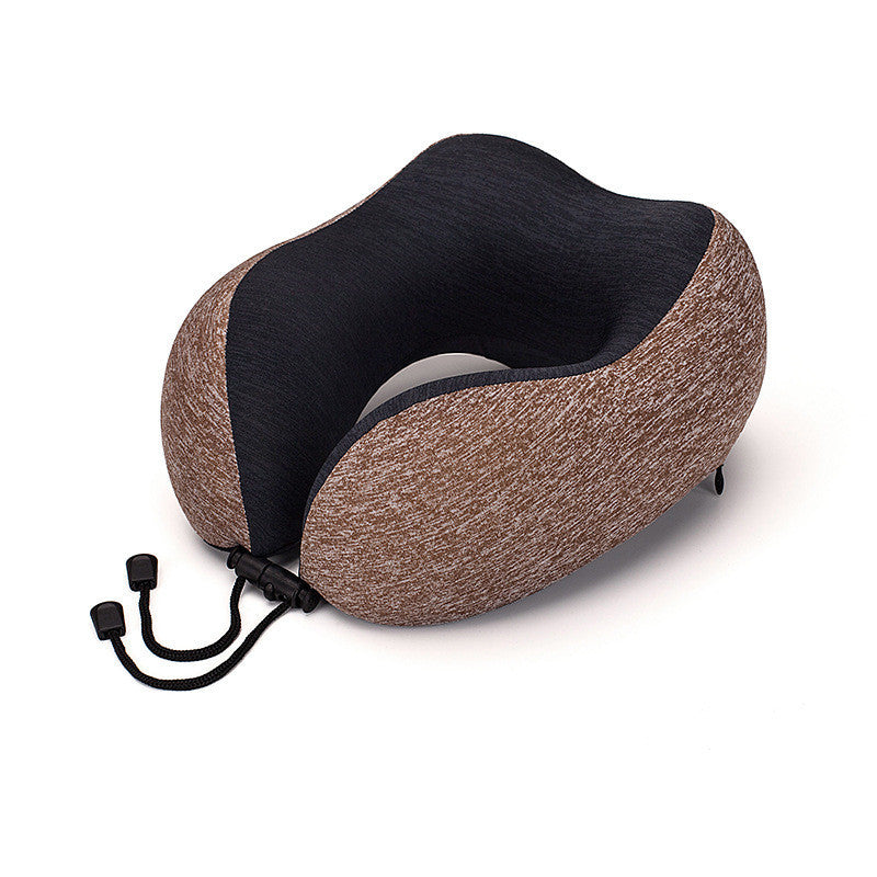 Slow Rebound Memory Foam Pillow Travel U-Shaped Pillow