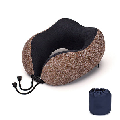 Slow Rebound Memory Foam Pillow Travel U-Shaped Pillow