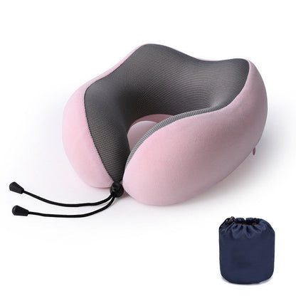 Slow Rebound Memory Foam Pillow Travel U-Shaped Pillow
