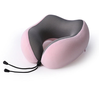 Slow Rebound Memory Foam Pillow Travel U-Shaped Pillow