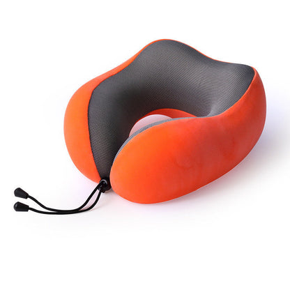 Slow Rebound Memory Foam Pillow Travel U-Shaped Pillow
