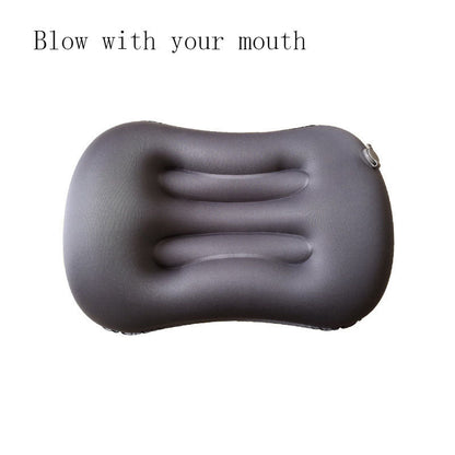 Outdoor Foldable Travel Press Inflatable Pillow