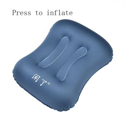 Outdoor Foldable Travel Press Inflatable Pillow